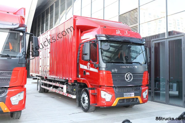 SHACMAN Commercial Vehicle Deyu Q300 300hp 4X2(6 wheels) AMT Automatic Hook-Lift Cargo Truck Exterior