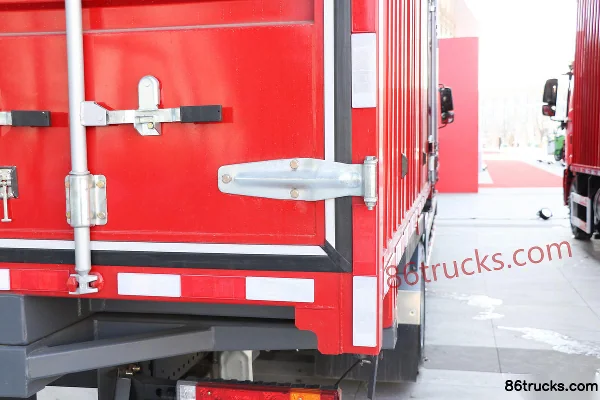 SHACMAN Commercial Vehicle Deyu Q300 300hp 4X2(6 wheels) AMT Automatic Hook-Lift Cargo Truck Body (3) | 86Trucks