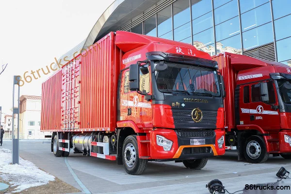 SHACMAN Commercial Vehicle Deyu Q300 300hp 4X2(6 wheels) 6.9m van cargo truck Exterior
