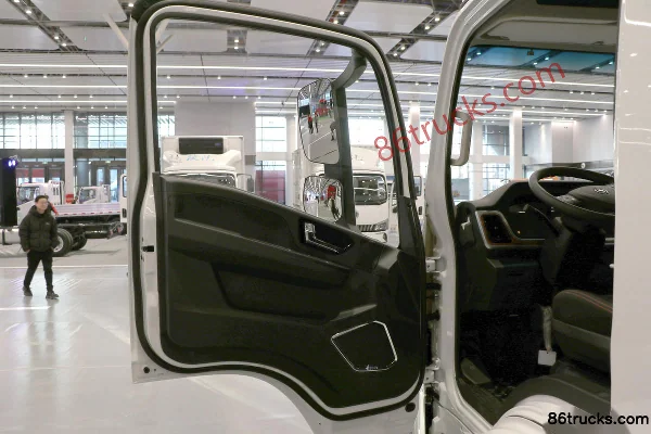 SHACMAN Commercial Vehicle Zhiyun S300 Frein pneumatique 4,2m camion léger fourgon électrique pur cabine simple CATL 86,55kWh 4X2(6 roues) I