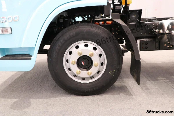 SHACMAN Commercial Vehicle Zhiyun S300 Frein pneumatique 4,2m camion léger fourgon électrique pur cabine simple CATL 86,55kWh 4X2(6 roues) C
