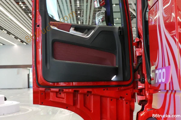 SHACMAN Commercial Vehicle Yan'an S700 580 ch 6X4(10 roues) Tracteur routier LNG automatique (ralentisseur hydraulique) Cabine (2) | 86Truck