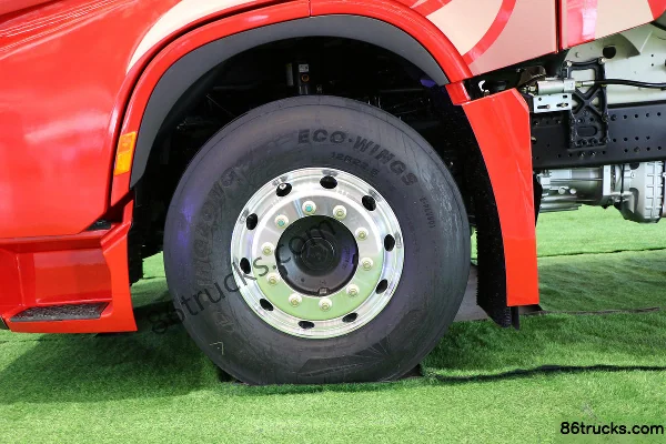 SHACMAN Commercial Vehicle Yan'an S700 580 ch 6X4(10 roues) Tracteur routier LNG automatique (ralentisseur hydraulique) Châssis (3) | 86Truc