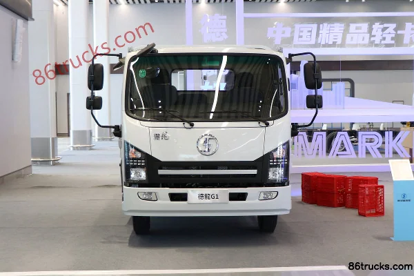 SHACMAN Commercial Vehicle Delong G1 137 ch 4X2(6 roues) camion léger à plateau ridelles simple cabine de 4,18 m Extérieur (2) | 86Trucks