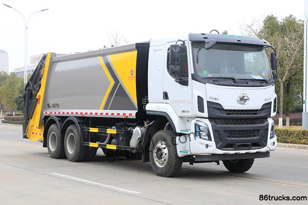 Kailifeng Kailifeng Dongfeng chassis garbage truck