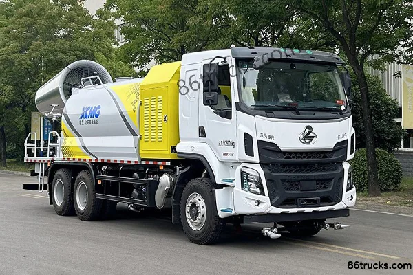 Dongfeng Liuqi Chenglong H5 270hp 6X4(10 wheels) Multi-function Dust Suppression Truck (XCMG) Exterior