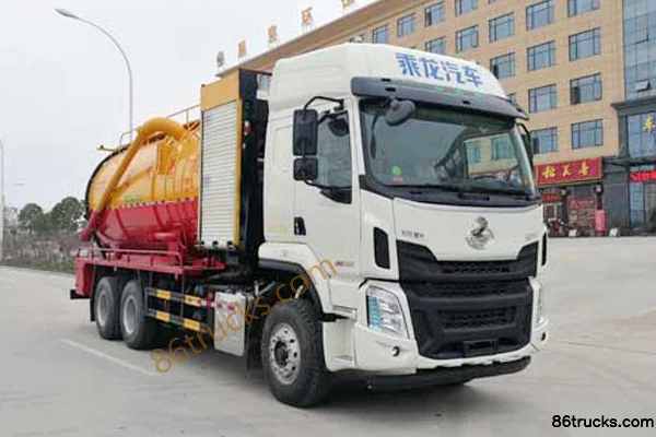 Chusheng Chusheng Dongfeng Liuqi chassis suction/septic tank truck