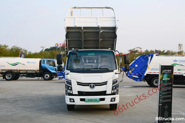 Feidi HX5 4X2(6 wheels) 4.13m Single Row Hybrid Dump Truck 17.52kWh Exterior (2) | 86Trucks