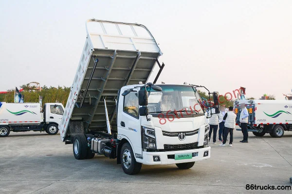 Feidi HX5 4X2(6 wheels) 4.13m Single Row Hybrid Dump Truck 17.52kWh Exterior