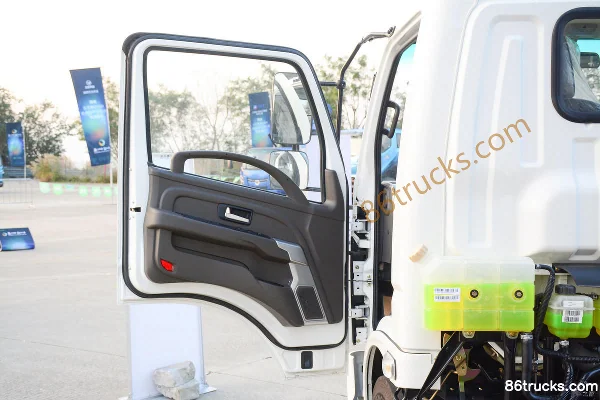 Feidi HX5 4X2(6 wheels) 4.13m Single Row Hybrid Dump Truck 17.52kWh Cab (1) | 86Trucks