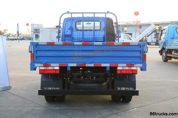 Feidi V3 Series 170 hp 4X2(6 wheels) 4.15m Single Row Flatbed Light Truck Body (2) | 86Trucks