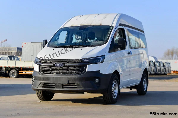 JMC New Transit 2023 Business Edition 143 hp 2.0T Diesel 6-Seat Automatic Short Wheelbase Mid-Roof Multi-Purpose Vehicle Exterior (3) | 86Tr