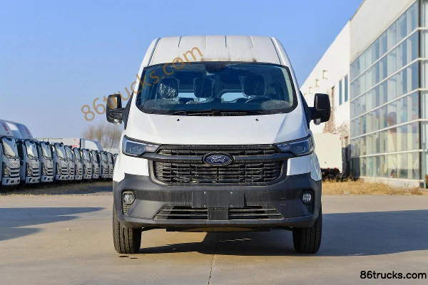 JMC New Transit 2023 Business Edition 143 hp 2.0T Diesel 6-Seat Automatic Short Wheelbase Mid-Roof Multi-Purpose Vehicle Exterior (2) | 86Tr