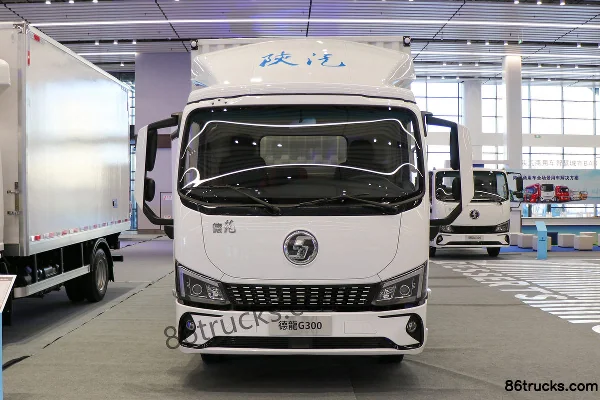 SHACMAN Commercial Vehicle Delong G300 163 hp 4X2(6 wheels) 4.2m AMT Automatic Single Row Van Light Truck Exterior (2) | 86Trucks