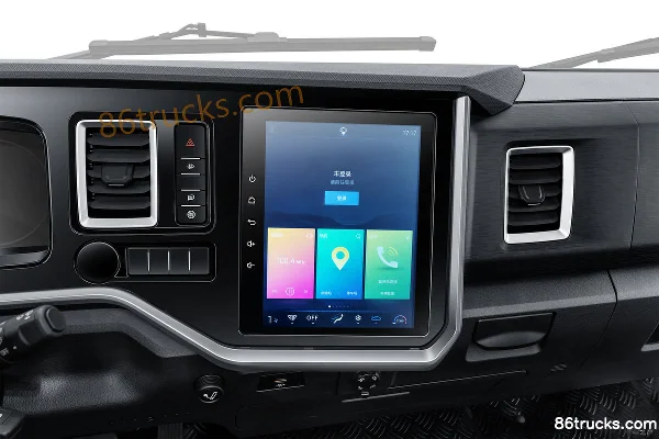 JAC Leading S9 Comfort Edition 184hp 4X2(6 wheels) 5.73m single-row flatbed truck (China VI) Cab (2) | 86Trucks