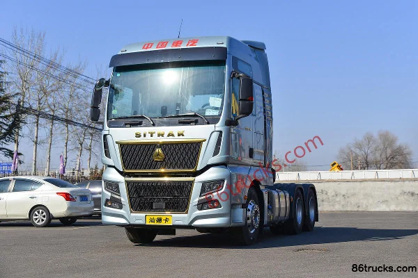 Sinotruk Sitrak G7H 610 ch 6X4(10 roues) tracteur routier AMT (avec ralentisseur hydraulique) Extérieur (3) | 86Trucks