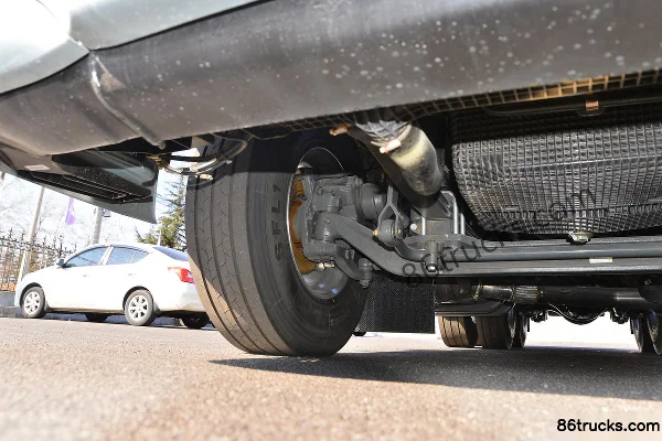 Sinotruk Sitrak G7H 610 ch 6X4(10 roues) tracteur routier AMT (avec ralentisseur hydraulique) Châssis (2) | 86Trucks