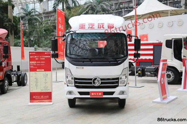 Sinotruk V2-X 4.5T 4.15m cabine simple camion utilitaire électrique pur 98.04kWh 4X2(6 roues) Extérieur (2) | 86Trucks