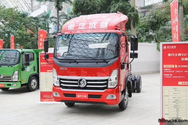Sinotruk V3-X 170hp 4X2(6 wheels) 4.15m Single Row Box Light Truck Exterior (3) | 86Trucks