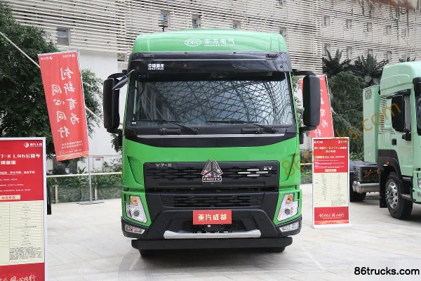 Sinotruk V7-X 25T 6X4(10 roues) Tracteur routier à pile à combustible 129 kWh Extérieur (2) | 86Trucks
