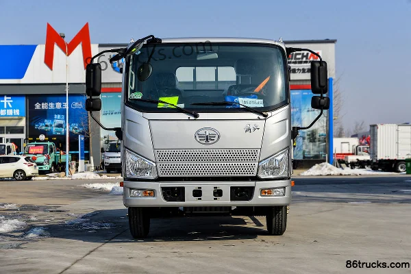 FAW Jiefang J6F Zhaocaihu 137 ch 4X2(6 roues) 4,2 m simple cabine plateau camion léger Extérieur (2) | 86Trucks