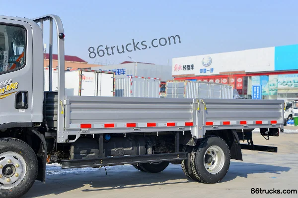 FAW Jiefang J6F Zhaocaihu 137 ch 4X2(6 roues) 4,2 m simple cabine plateau camion léger Carrosserie (1) | 86Trucks