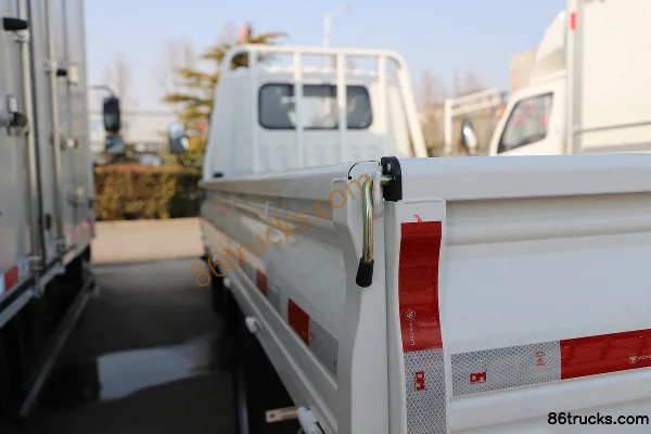 Foton V-Card 1,6L essence 122 ch 4X2(6 roues) WLY 5 vitesses 3,19 m plateau à cabine simple Carrosserie (2) | 86Trucks