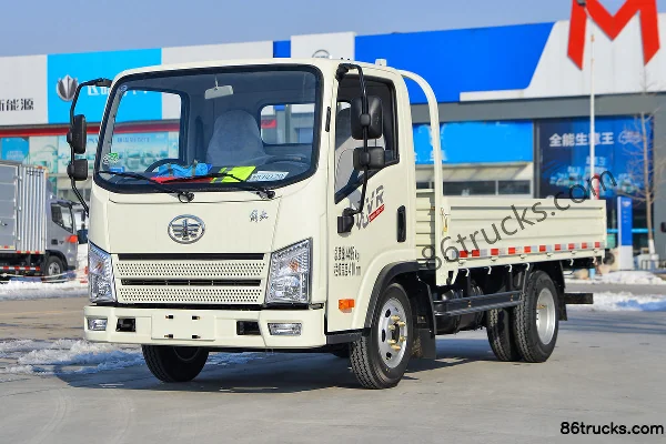 FAW Jiefang Hu VR 142 ch 4X2(6 roues) camion léger à plateau simple 3,65 m Extérieur (3) | 86Trucks