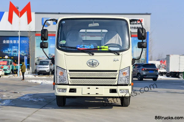 FAW Jiefang Hu VR 142 ch 4X2(6 roues) camion léger à plateau simple 3,65 m Extérieur (2) | 86Trucks