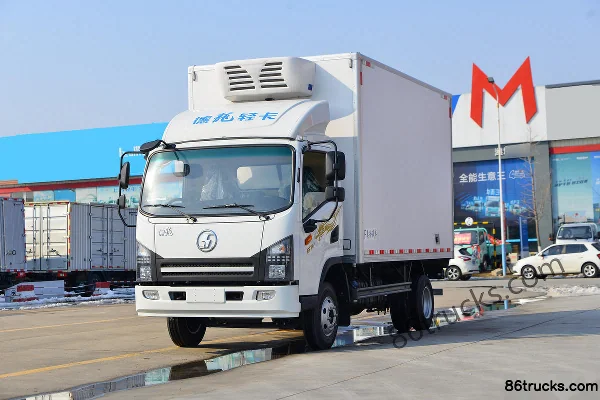 SHACMAN Commercial Vehicle Delong G1 170hp 4X2(6 wheels) 4.06m Refrigerated Truck Exterior (3) | 86Trucks