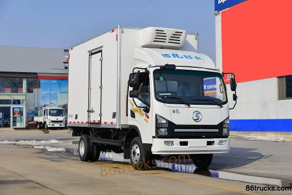 SHACMAN Commercial Vehicle Delong G1 170 ch 4X2(6 roues) camion frigorifique 4,06 m Extérieur