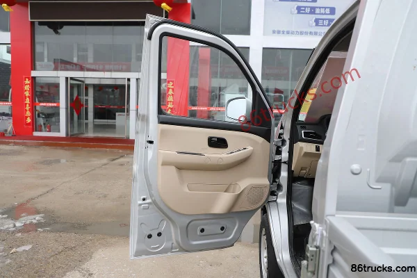 JAC Mini Truck Duomi 1.3L 91hp 4X2(6 wheels) Gasoline 3.05m single-row flatbed mini truck Cab (1) | 86Trucks