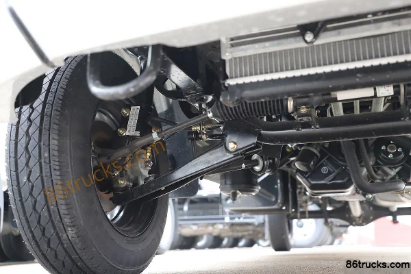 JAC Mini Truck Duomi 1.3L 91hp 4X2(6 wheels) Gasoline 3.05m single-row flatbed mini truck Chassis (2) | 86Trucks