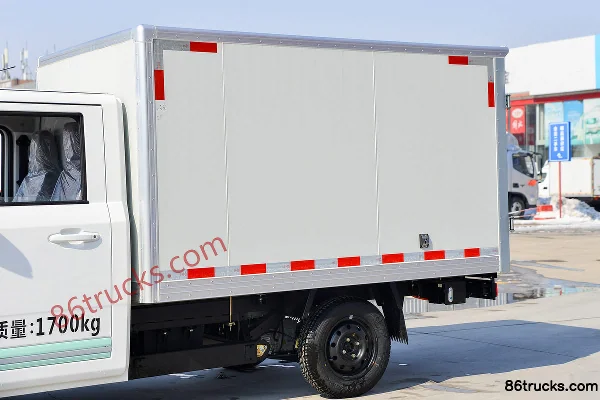 Chengshi X2 1,7 T 2,3 m camion micro fourgon cabine simple électrique pur 20,72 kWh 4X2(6 roues) Carrosserie (1) | 86Trucks