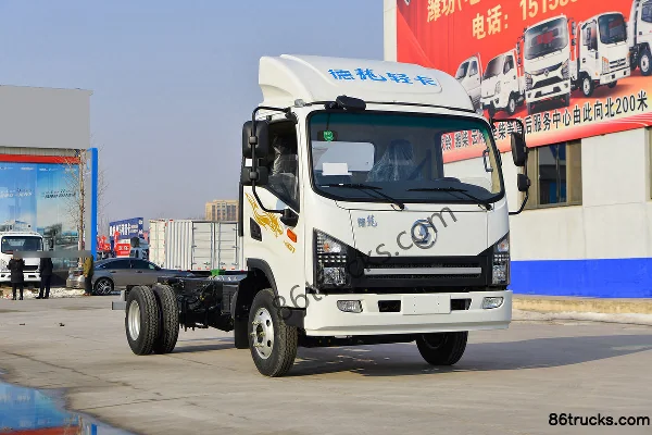 SHACMAN Commercial Vehicle Delong G1 2.5L diesel 145 ch 4X2(6 roues) Fast Gear 5 vitesses frein pneumatique 3,85 m cabin