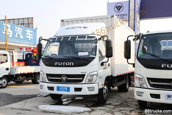 Foton Aumark Jiyun Youth Invincible High Configuration 146 hp 4X2(6 wheels) 4.14m single-row van light truck Exterior (3) | 86Trucks