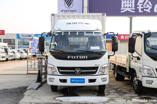 Foton Aumark Jiyun Youth Invincible High Configuration 146 hp 4X2(6 wheels) 4.14m single-row van light truck Exterior (2) | 86Trucks