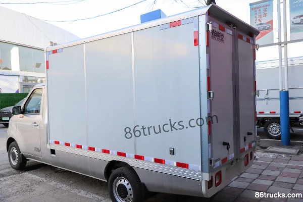 Foton Xiangling Q Integrated Comfort 1.6L 120hp 4X2(6 wheels) Gasoline 3.1m Single Row Van Mini Truck Body (3) | 86Trucks