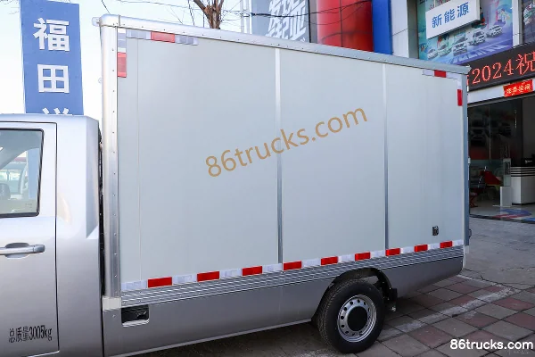 Foton Xiangling Q Integrated Comfort 1.6L 120hp 4X2(6 wheels) Gasoline 3.1m Single Row Van Mini Truck Body (1) | 86Trucks