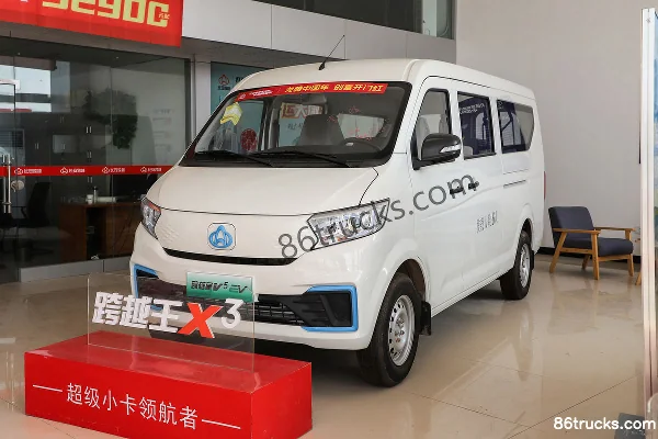 Changan Kuayue Kuayue Star V5 Passenger Luxury Edition 2.6T 6 places 4.495 m fourgon léger électrique pur 38.64kWh Extérieur (3) | 86Trucks