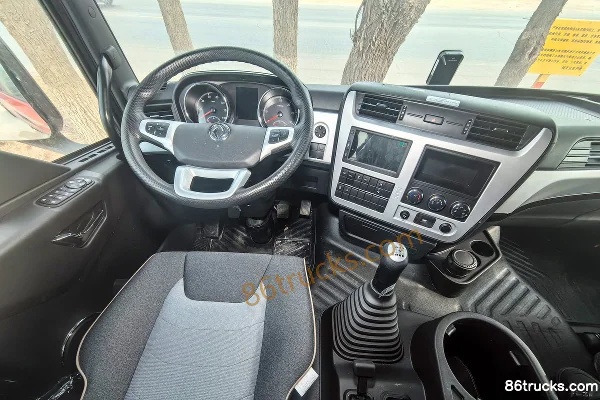 Dongfeng Commercial Vehicle Tianlong KL Heavy Truck 460 hp 6X4(10 wheels) LNG Dangerous Goods Tractor Truck Cab (2) | 86Trucks