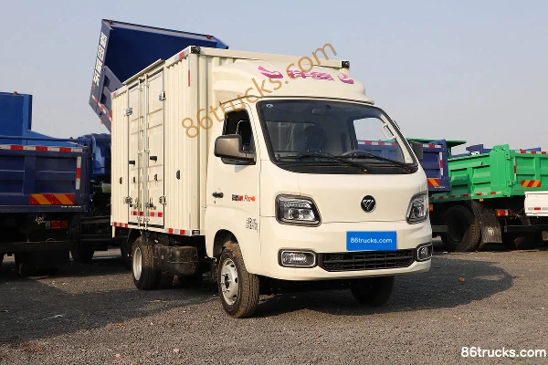 Foton Xiangling M1 Pro Deluxe 1.6L 122hp 4X2(6 wheels) Gasoline 2.55m Double Row Fence Box Micro Truck (Dual Rear Wheels