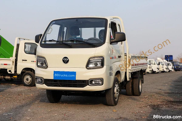 Foton Xiangling M Pro 1.6L 122 ch 4X2(6 roues) essence camion plateau micro 3,7 m cabine avancée Extérieur (3) | 86Trucks