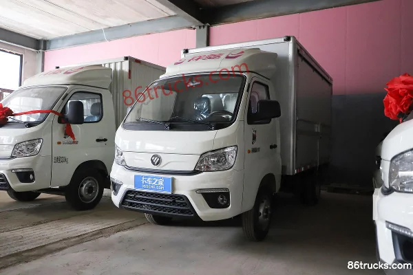 Foton Xiangling M1 Deluxe 1.6L 122hp 4X2(6 wheels) Gasoline 3.3m Single Row Wing Opening Box Mini Truck Exterior (3) | 86Trucks