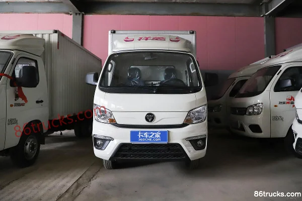 Foton Xiangling M1 Deluxe 1.6L 122hp 4X2(6 wheels) Gasoline 3.3m Single Row Wing Opening Box Mini Truck Exterior (2) | 86Trucks