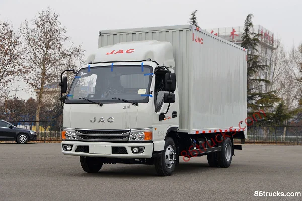 JAC H5 2.5L diesel 155 hp 4X2(6 wheels) WLY 8-speed 3.82m double-row van light truck Exterior (3) | 86Trucks