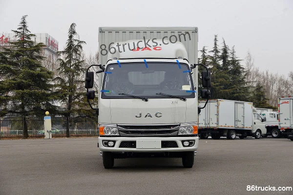 JAC H5 2.5L diesel 155 hp 4X2(6 wheels) WLY 8-speed 3.82m double-row van light truck Exterior (2) | 86Trucks