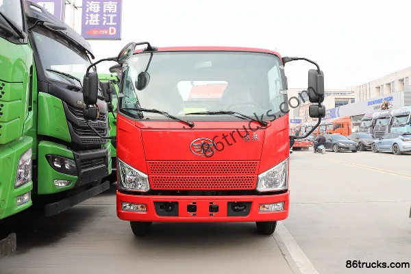 FAW Jiefang J6F Zhaocaihu 137 ch 4X2(6 roues) 4,2 m simple cabine plateau camion léger Extérieur (2) | 86Trucks