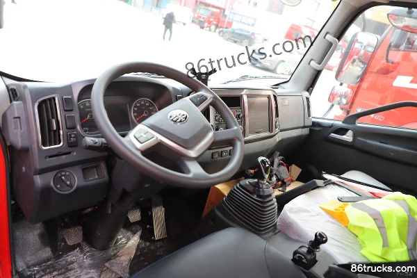 FAW Jiefang J6F Zhaocaihu 137 ch 4X2(6 roues) 4,2 m simple cabine plateau camion léger (2) | 86Trucks