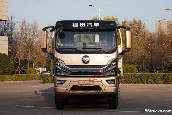 Foton Shenglong ES5 200 hp 4X2(6 wheels) 4.8m Flatbed Cargo Truck Exterior